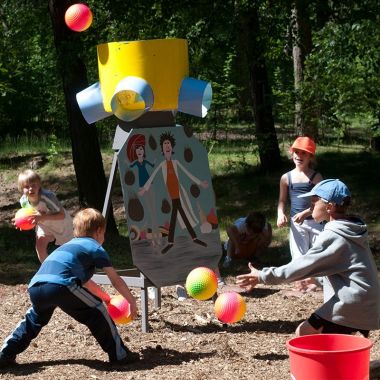 Spel en plezier dankzij het ruime aanbod zomeranimatie.